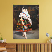 Edouard Manet - Lola de Valence Leinwanddruck (Insitu (Wohnzimmer))