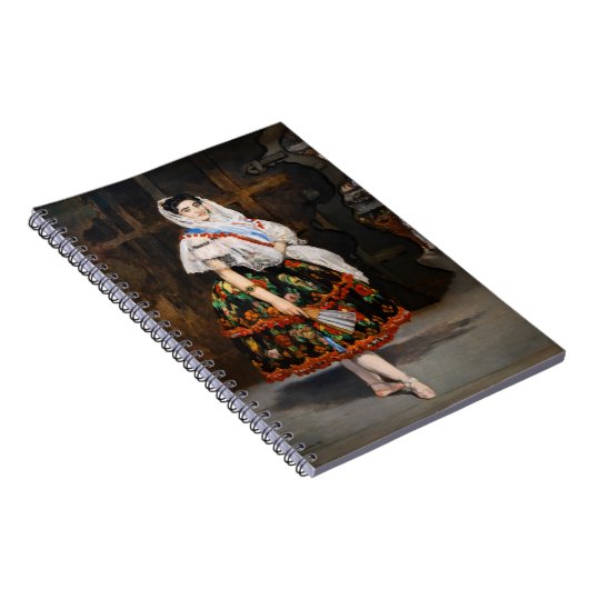 Edouard Manet - Lola de Valence Notizblock (Rechte Seite)