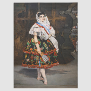 Edouard Manet - Lola de Valence Seidenpapier
