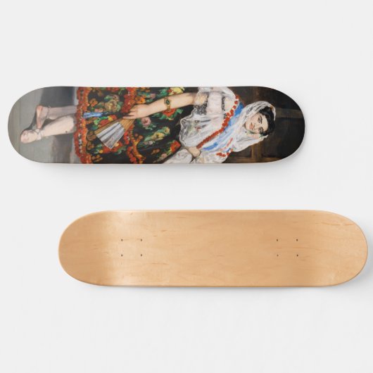 Edouard Manet - Lola de Valence Skateboard (Horizontal)