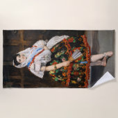 Edouard Manet - Lola de Valence Strandtuch (Vorderseite)