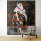Edouard Manet - Lola de Valence Wandteppich (Beispiel)