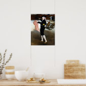 Édouard Manet Mademoiselle / Kostüm der Espada Poster (Küche)