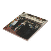 Edouard Manet - Maskierter Ball an der Oper Fliese (Seite)