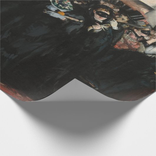 Edouard Manet - Maskierter Ball an der Oper Geschenkpapier (Ecke)