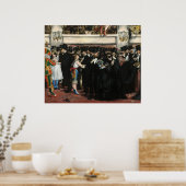 Edouard Manet - Maskierter Ball an der Oper Poster (Küche)