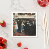 Edouard Manet - Maskierter Ball an der Oper Serviette (Beispiel)