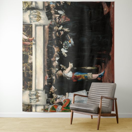 Edouard Manet - Maskierter Ball an der Oper Wandteppich (Beispiel)