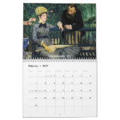 Edouard Manet Masterpiece Selection Kalender (Feb 2027)