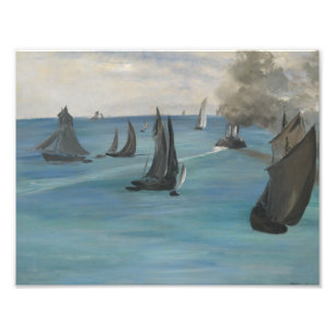 Edouard Manet - Meerblick, ruhiges Wetter Fotodruck