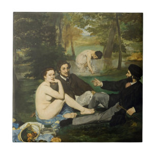 Edouard Manet - Mittagessen auf dem Gras Fliese