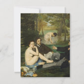 Edouard Manet - Mittagessen im Gras (Vorderseite)