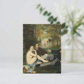 Edouard Manet - Mittagessen im Gras (Stehend Vorderseite)