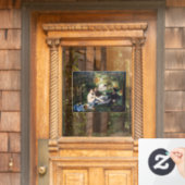 Edouard Manet - Mittagessen im Gras Fensteraufkleber (Haustür)
