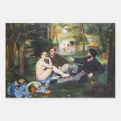 Edouard Manet - Mittagessen im Gras Geschenkpapier Set (Vorderseite 2)