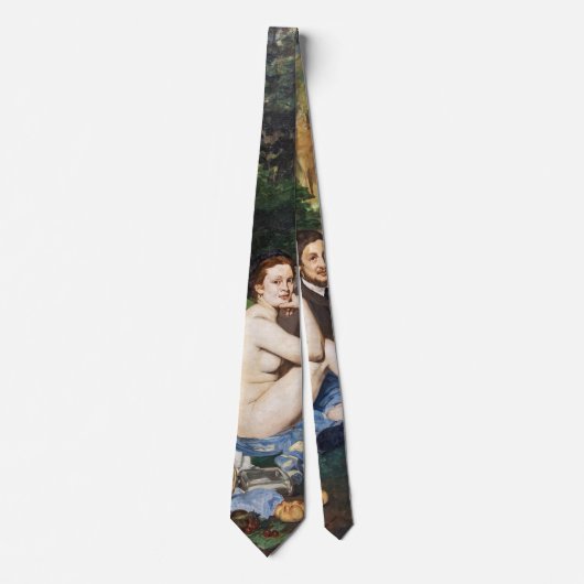 Edouard Manet - Mittagessen im Gras Krawatte (Vorderseite)