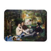 Edouard Manet - Mittagessen im Gras Magnet (Horizontal)