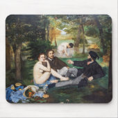 Edouard Manet - Mittagessen im Gras Mousepad (Vorne)