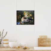 Edouard Manet - Mittagessen im Gras Poster (Küche)