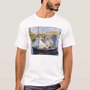Edouard Manet - Monet in seinem Atelierboot T-Shirt