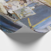 Edouard Manet - Monet in seinem Studio-Boot Geschenkpapier (Ecke)