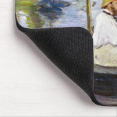 Edouard Manet - Monet in seinem Studio-Boot Mousepad (Ecke)