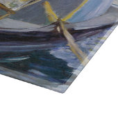 Edouard Manet - Monet in seinem Studio-Boot Schneidebrett (Ecke)