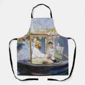 Edouard Manet - Monet in seinem Studio-Boot Schürze (Vorderseite)