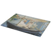 Edouard Manet - Monetmalerei auf seinem Studio-Boo Schneidebrett (Ecke)