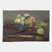 Edouard Manet - Obstkorb Geschirrtuch (Horizontal)