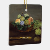 Edouard Manet - Obstkorb Keramikornament (Rechts)