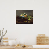 Edouard Manet - Obstkorb Poster (Küche)