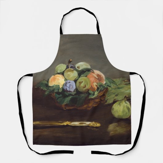 Edouard Manet - Obstkorb Schürze (Vorderseite)