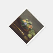 Edouard Manet - Obstkorb Serviette (Ecke)