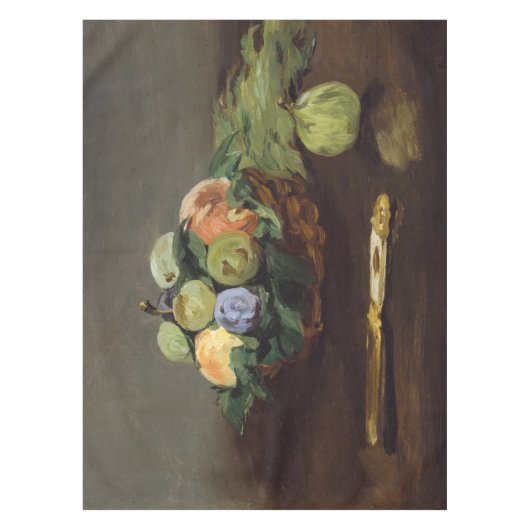 Edouard Manet - Obstkorb Tischdecke (Vorderseite)