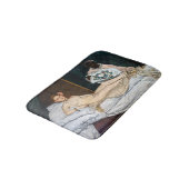 Edouard Manet - Olympia Badematte (Schrägansicht)