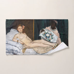 Edouard Manet - Olympia Badhandtuch Set