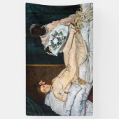 Edouard Manet - Olympia Banner (Vertikal)