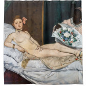Edouard Manet - Olympia Duschvorhang (Vorderseite)