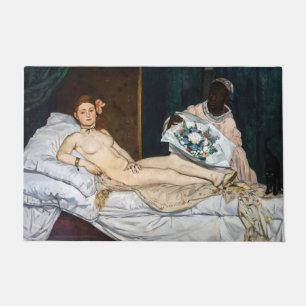Edouard Manet - Olympia Fußmatte