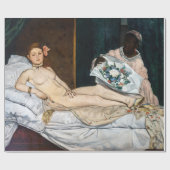 Edouard Manet - Olympia Geschenkpapier (Flach)