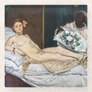 Edouard Manet - Olympia Glasuntersetzer