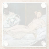 Edouard Manet - Olympia Glasuntersetzer (Rückseite)