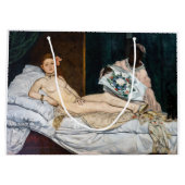 Edouard Manet - Olympia Große Geschenktüte (Rückseite)