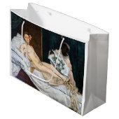 Edouard Manet - Olympia Große Geschenktüte (Vorderseite Schrägansicht)