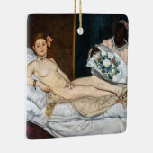 Edouard Manet - Olympia Keramikornament (Rechts)