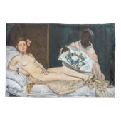 Edouard Manet - Olympia Kissenbezug (Rückseite)