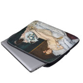 Edouard Manet - Olympia Laptopschutzhülle (Vorne Knopf)