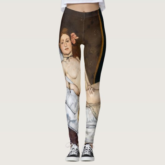 Edouard Manet - Olympia Leggings (Vorderseite)