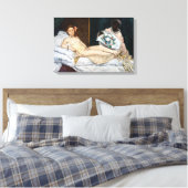 Edouard Manet - Olympia Leinwanddruck (Insitu (Schlafzimmer))